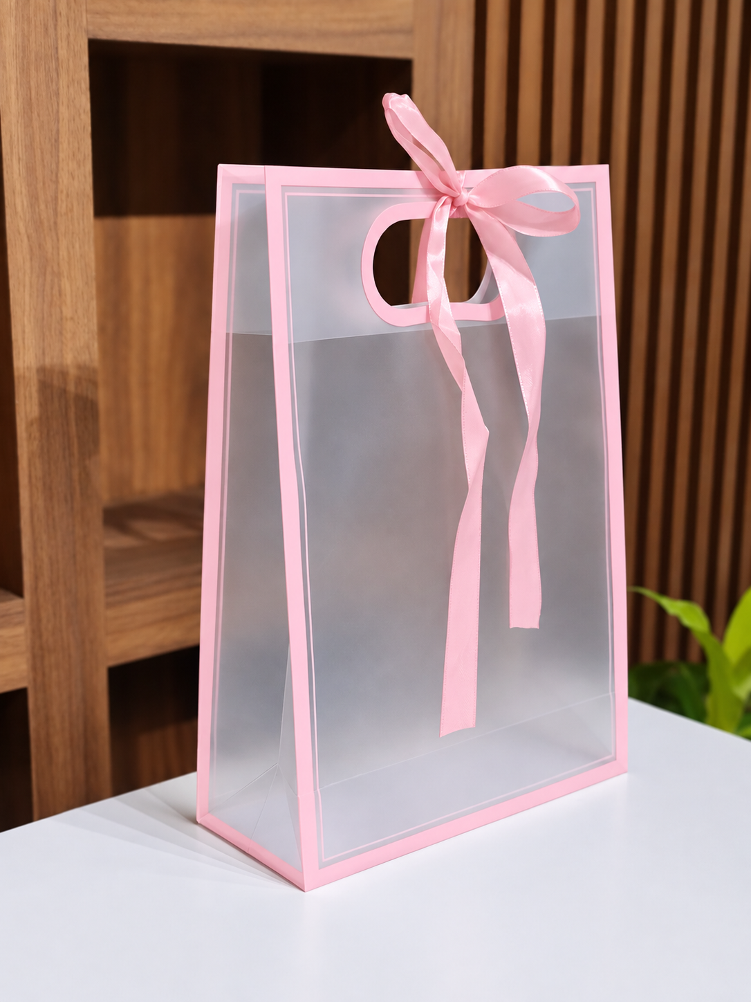 Frosted PVC Gift Bag ✅