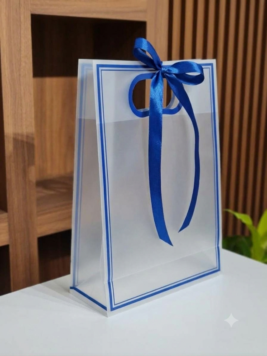 Frosted PVC Gift Bag ✅