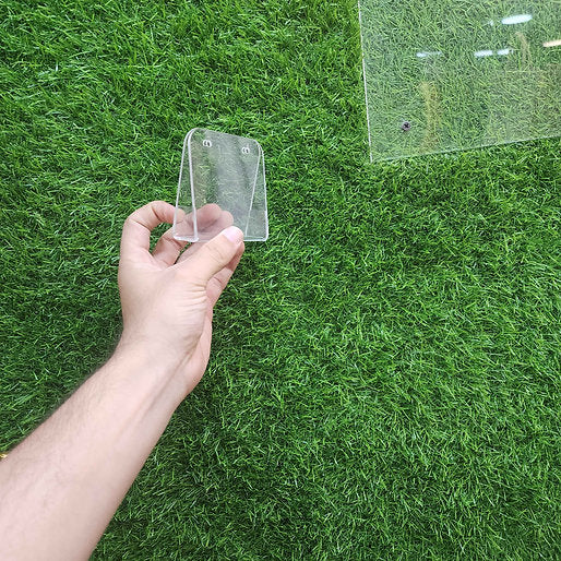 TRANSPARENT MINI ACRYLIC BAG