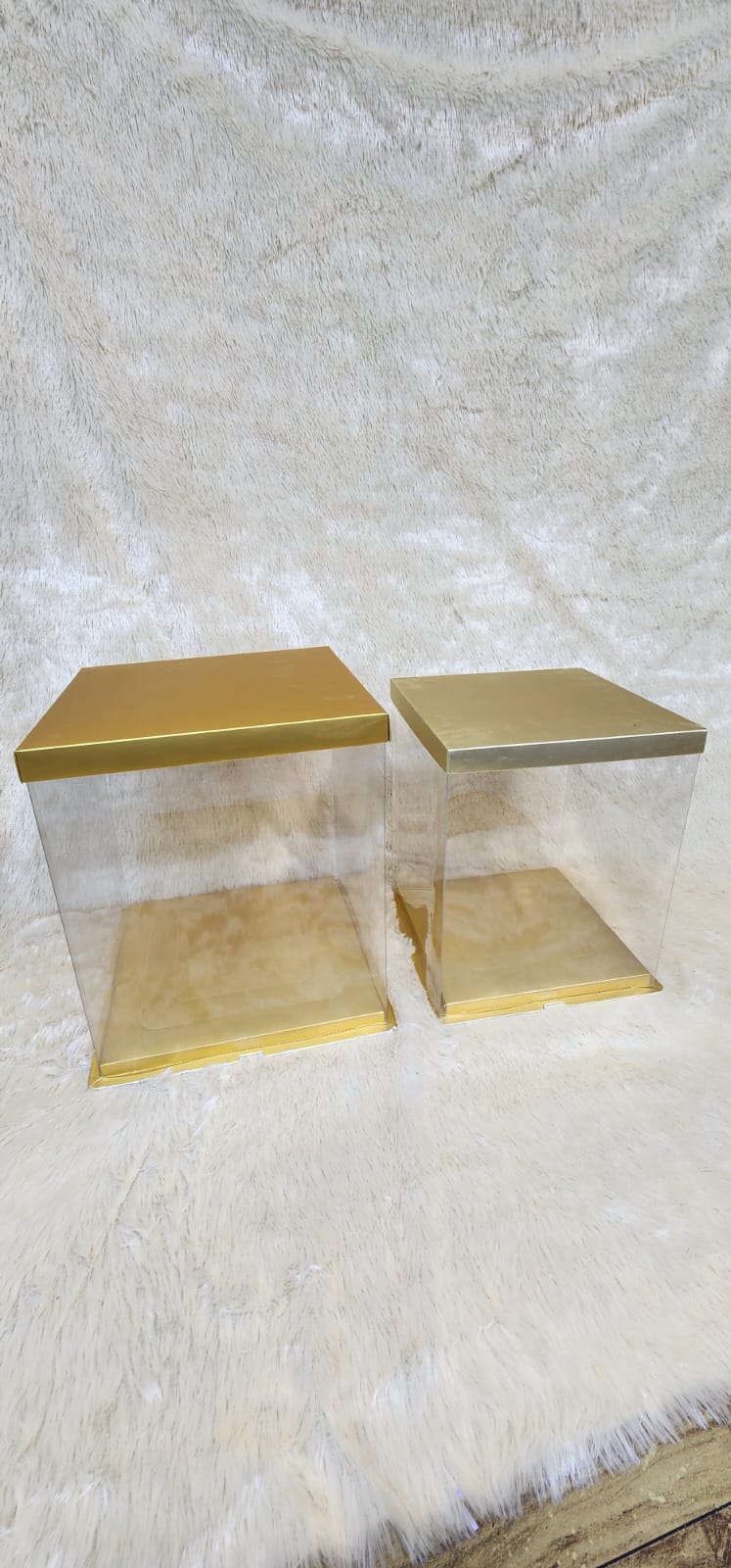 Full transparent pvc box , hamper box