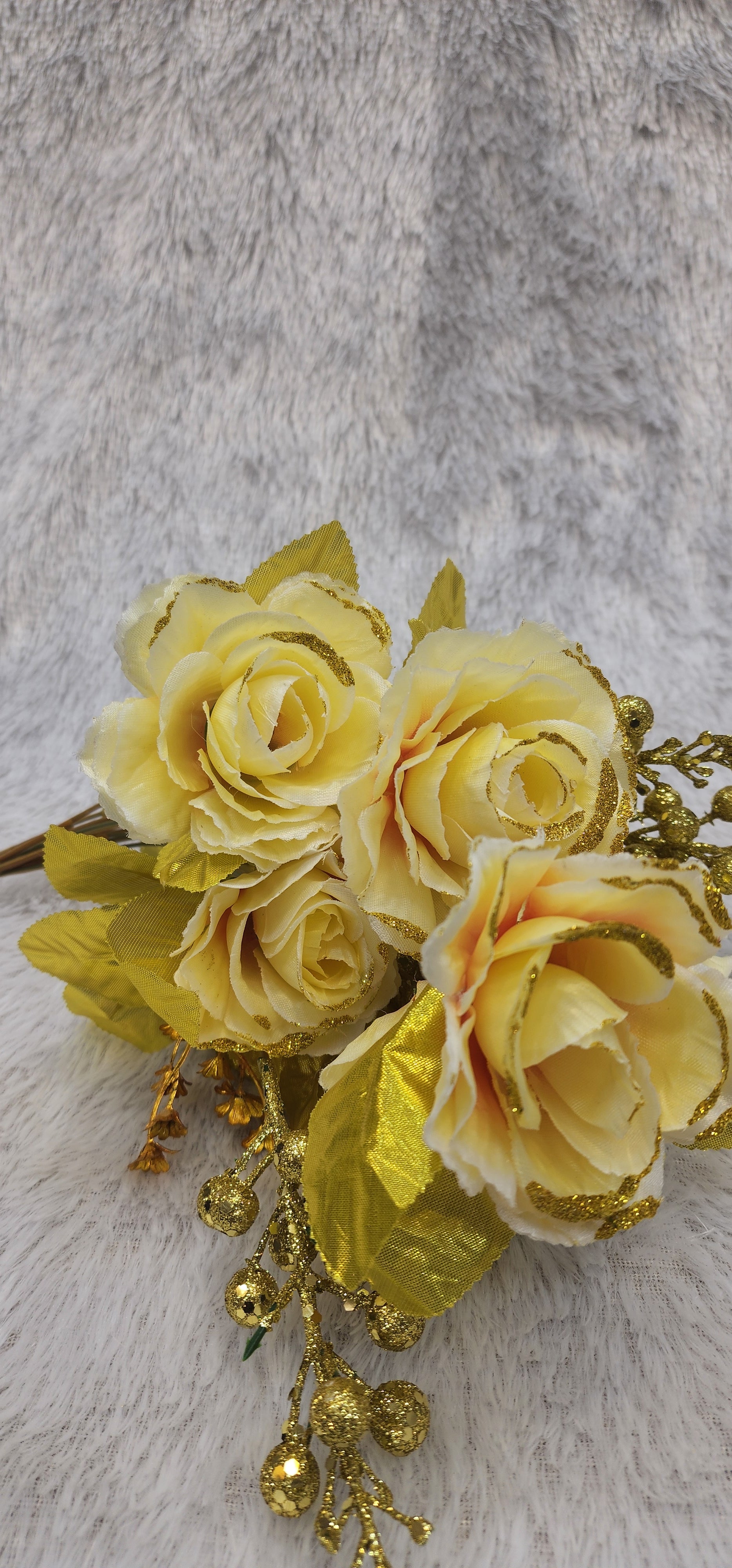 Glitter flower bunch