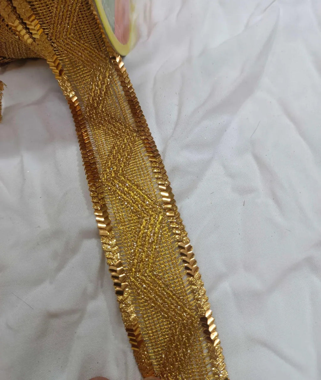 Glitter ribbon cross V