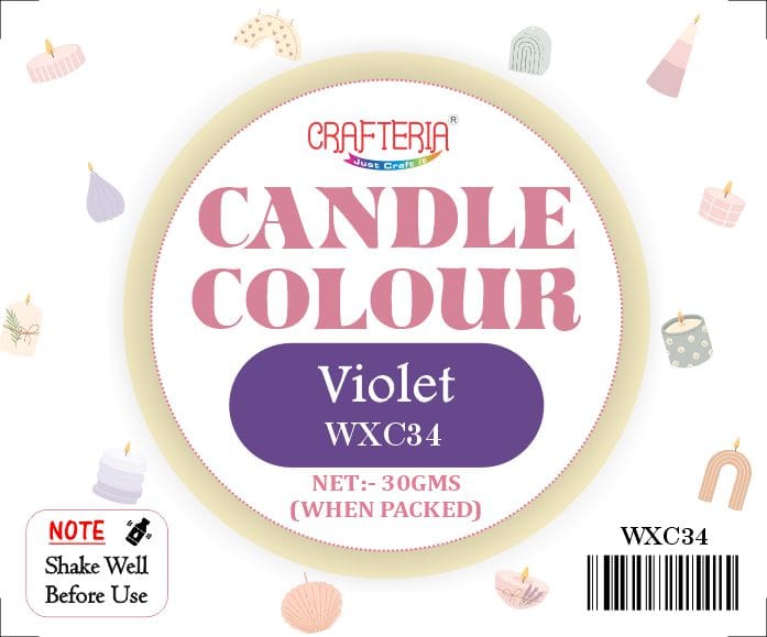 Violet Candle Colour