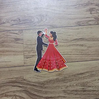 Couple cutouts