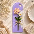 Flower Holder Card Purple