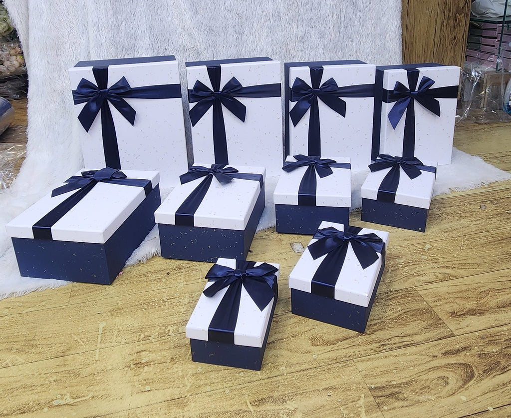 Ribbon bow boxes