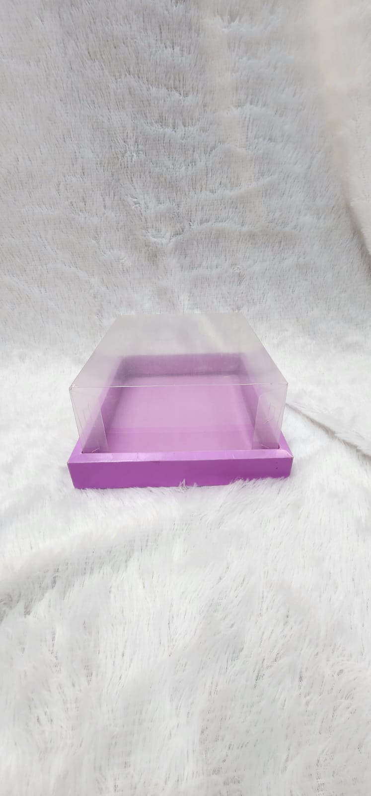 Transperant Rectangle pvc box