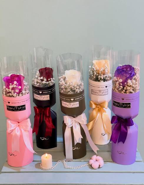 Premium Transparent Flower Tube Box (bouquet)