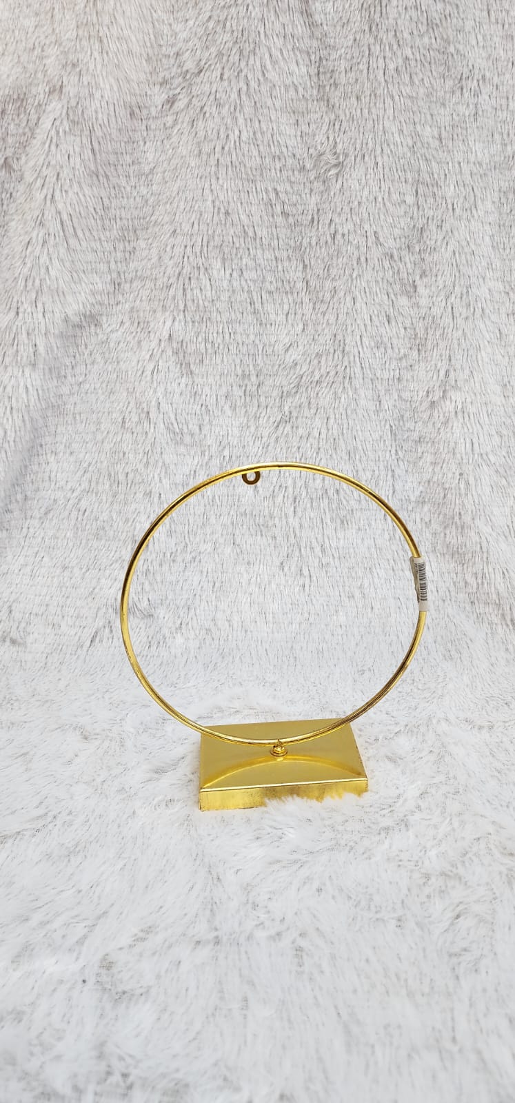 Golden Metal Hoop Stand