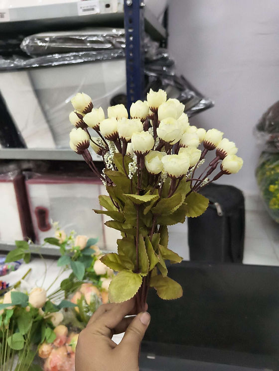 15 heads Small peonies flower bunch