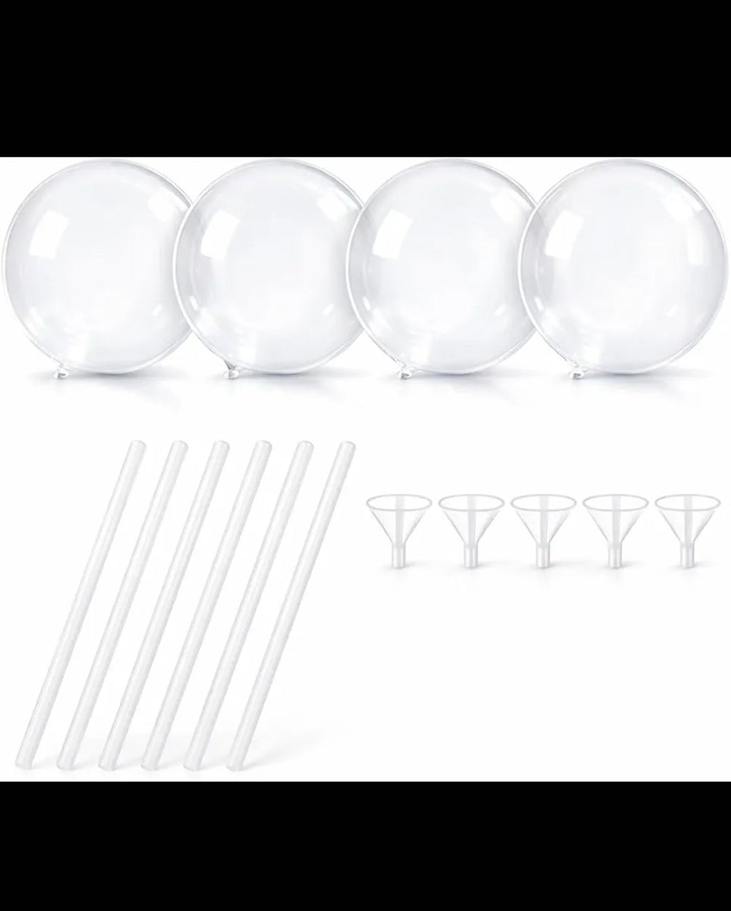 Bobo Balloon Kit with Stick | Transperant | Birthdays | Anniversaries | Festives