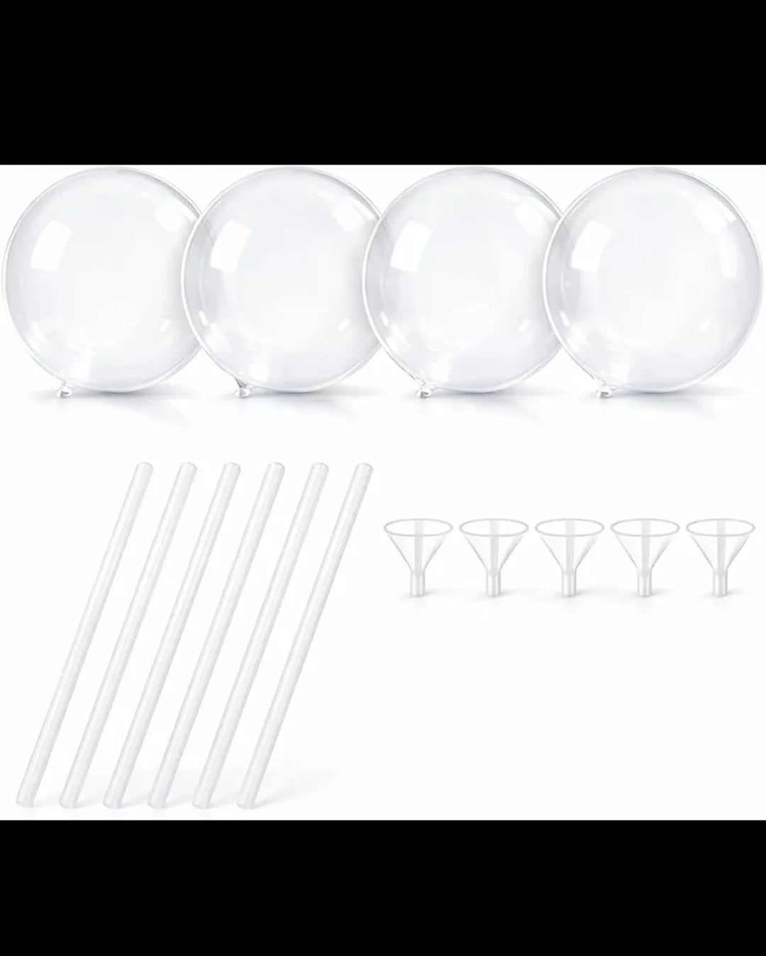 Bobo Balloon Kit with Stick | Transperant | Birthdays | Anniversaries | Festives