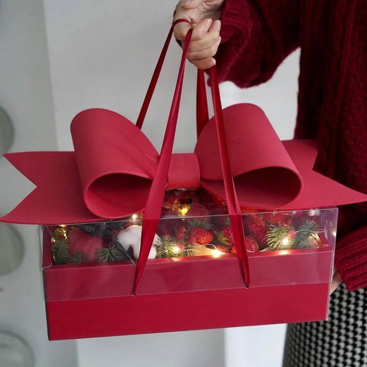 Luxury  Gift Box with Bow & Ribbon