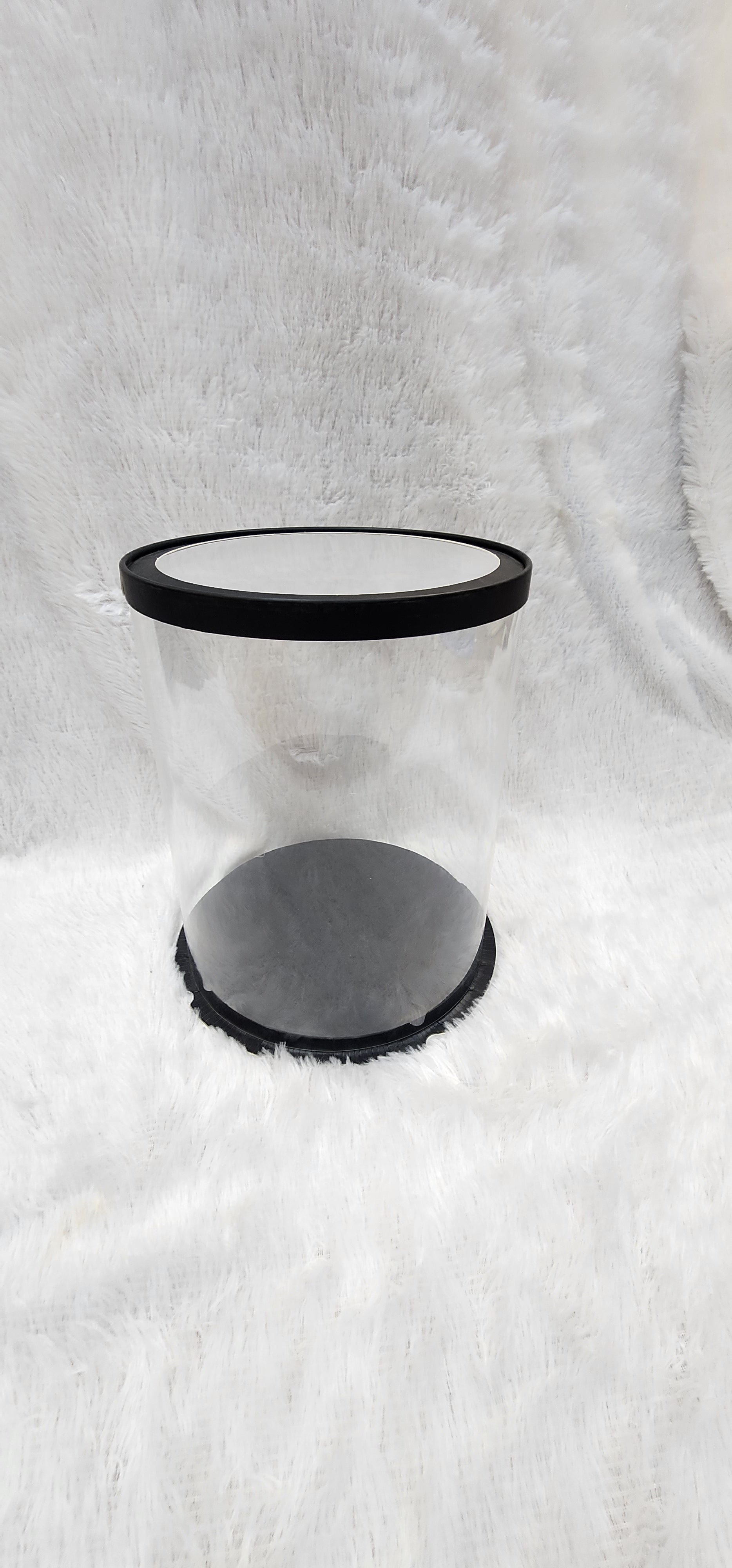 Pvc round pinata cake box/ pvc box for hamper round